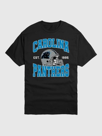NFL Carolina Panthers hjälm grafisk t-shirt