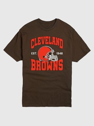NFL Cleveland Browns hjälm grafisk t-shirt