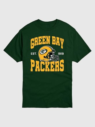 NFL Green Bay Packers hjälm grafisk t-shirt