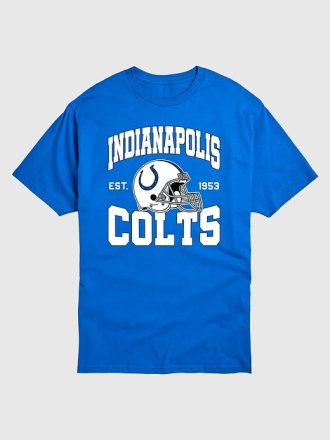 NFL Indianapolis Colts hjälm grafisk t-shirt
