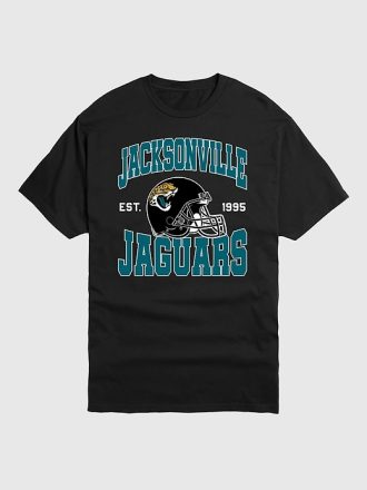 NFL Jacksonville Jaguars hjälm grafisk t-shirt