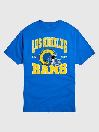 NFL Los Angeles Rams Hjälm Grafisk T-shirt