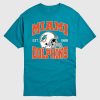 NFL Miami Dolphins Hjälm Grafisk T-shirt