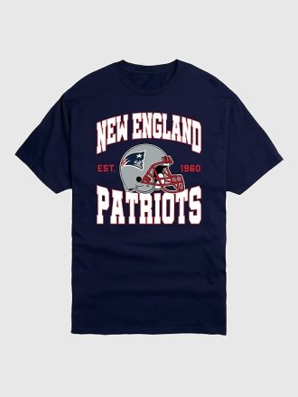 NFL New England Patriots Hjälm Grafisk T-shirt