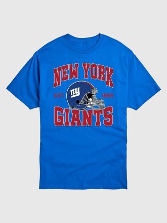 NFL New York Giants hjälm grafisk t-shirt