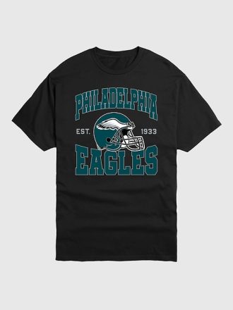 NFL Philadelphia Eagles hjälm grafisk t-shirt