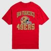 NFL San Francisco 49Ers hjälm grafisk t-shirt