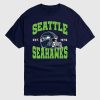 NFL Seattle Seahawks hjälm grafisk t-shirt