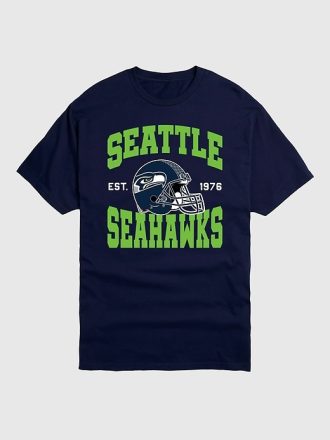 NFL Seattle Seahawks hjälm grafisk t-shirt