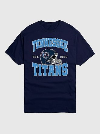 NFL Tennessee Titans hjälm grafisk t-shirt