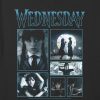 Netflix onsdag Boxy Crop Tee