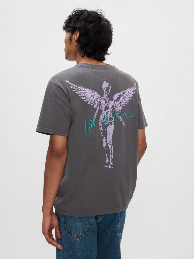 Nirvana grafisk t-shirt