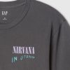 Nirvana grafisk t-shirt