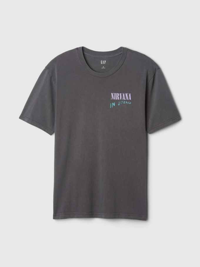 Nirvana grafisk t-shirt