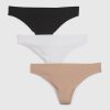 No-show stringtrosa (3-pack)