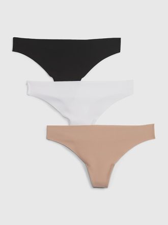 No-show stringtrosa (3-pack)