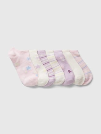 No-show strumpor för barn (7-pack)