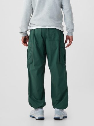 Nylon Cargo Byxor