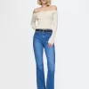 Off-Soulder Sweater Top