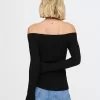 Off-Soulder Sweater Top
