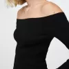 Off-Soulder Sweater Top