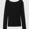 Off-Soulder Sweater Top