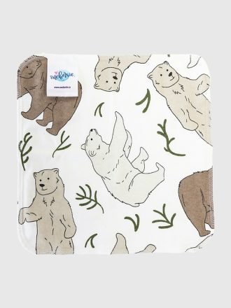 OneBerrie Baby Bath 3-pack bomullstvättlappar