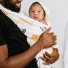 OneBerrie Classic Vanligt Baby Bath Bambu Handduk i bomull