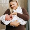 OneBerrie Hooded Large Kids Bath Bambu Handduk i bomull