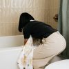 OneBerrie Hooded Large Kids Bath Bambu Handduk i bomull