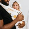 OneBerrie Hooded Large Kids Bath Bambu Handduk i bomull