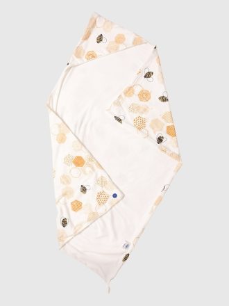 OneBerrie Hooded Large Kids Bath Bambu Handduk i bomull