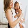 OneBerrie Hooded Regular Baby Bath Bambu Handduk i bomull