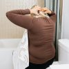 OneBerrie Hooded Regular Baby Bath Bambu Handduk i bomull