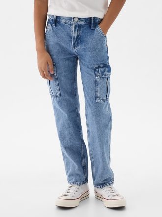 Original Straight Cargo Jeans för barn