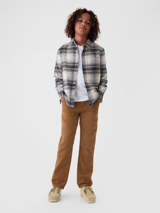 Original raka dubbelknä Carpenter-jeans för barn