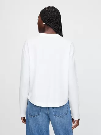 Överdimensionerad våffel T-shirt