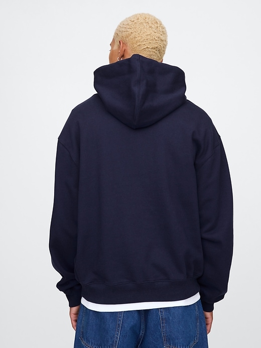 Oversized Chenille Logo Hoodie Oversized Chenille Logo Hoodie