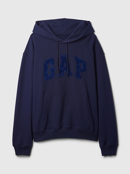 Oversized Chenille Logo Hoodie Oversized Chenille Logo Hoodie