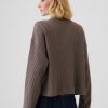 Oversized Mockneck Waffle T-shirt