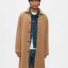 Oversized Wool-Blend Topcoat