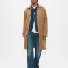 Oversized Wool-Blend Topcoat