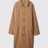 Oversized Wool-Blend Topcoat