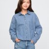 Oversized jeansskjorta för barn Oversized jeansskjorta för barn