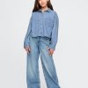 Oversized jeansskjorta för barn Oversized jeansskjorta för barn