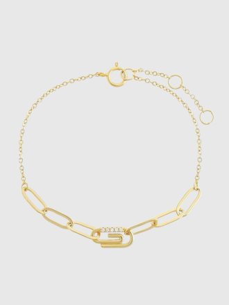 Pave Säkerhetsnål Gem Armband