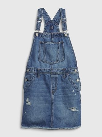 Pinafore-klänning i jeans för barn