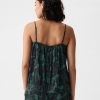 Plisserad Satin Cami