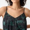 Plisserad Satin Cami