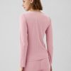 Pointelle Henley PJ skjorta